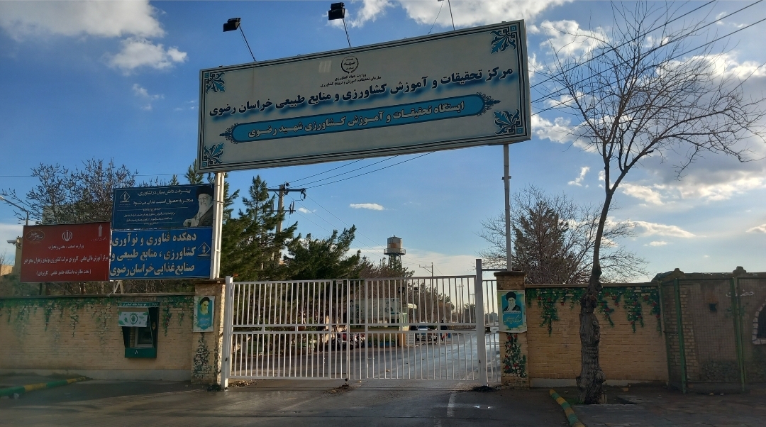 جک پارکینگی مرکز تحقیقات کشاورزی مشهد